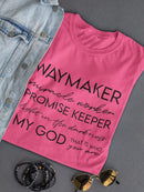 Miracle Worker Shaped T-shirt -SmartPrintsInk Designs