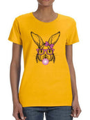 Bunny Chewing Gum T-shirt -SmartPrintsInk Designs