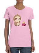 Sloth And Toast T-shirt -SmartPrintsInk Designs