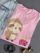 Sloth And Toast T-shirt -SmartPrintsInk Designs