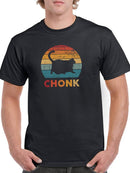 Chonk Cat T-shirt -SmartPrintsInk Designs