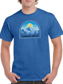 Sunrise Crest T-shirt -SmartPrintsInk Designs