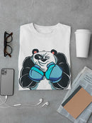 Strong Panda T-shirt -SmartPrintsInk Designs
