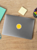 Cute Happy Sun Sticker -SmartPrintsInk Designs