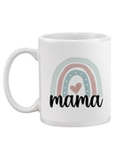 Mama Rainbow Love Mug -SmartPrintsInk Designs