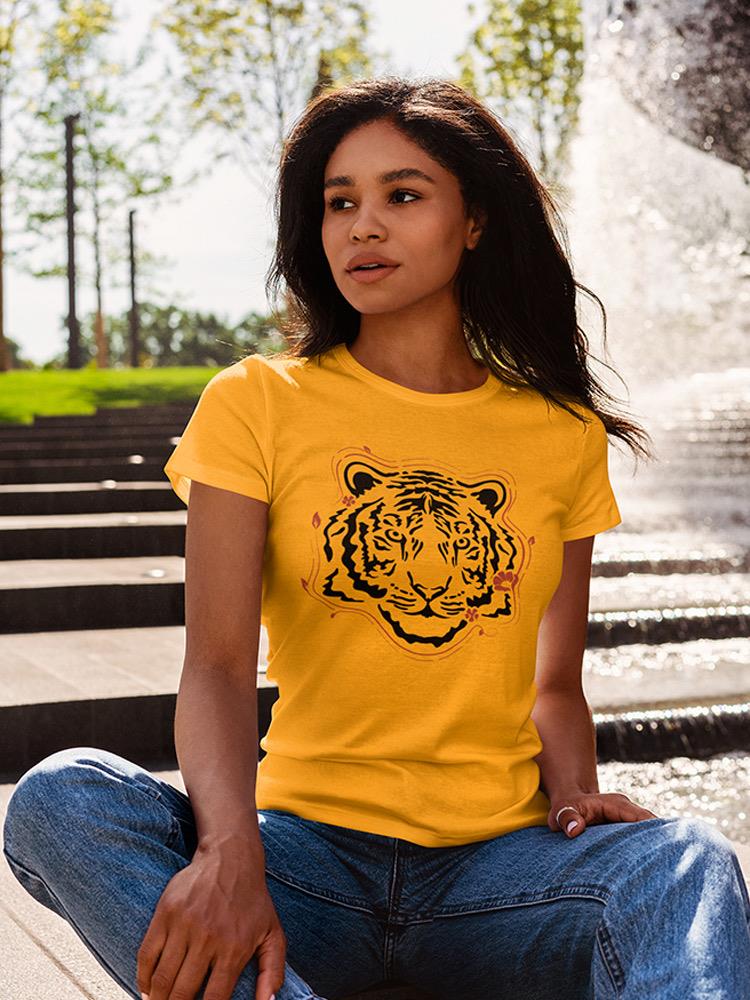Tiger Art T-shirt -SmartPrintsInk Designs