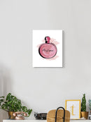 Pink Perfume Wall Art -SmartPrintsInk Designs