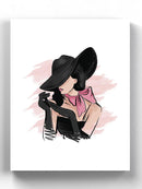 Fashion Woman Portrait. Wall Art -SmartPrintsInk Designs