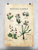 Botanic Garden Art Wall Art -SmartPrintsInk Designs