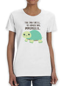 Tiny Turtle Judges You Shaped T-shirt -SmartPrintsInk Designs