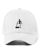 Broken Skateboard Skeleton Hat -SmartPrintsInk Designs