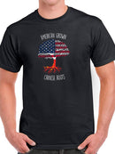 American Grown Chinese Roots T-shirt -SmartPrintsInk Designs