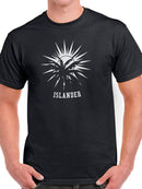 Islander Palm T-shirt -SmartPrintsInk Designs