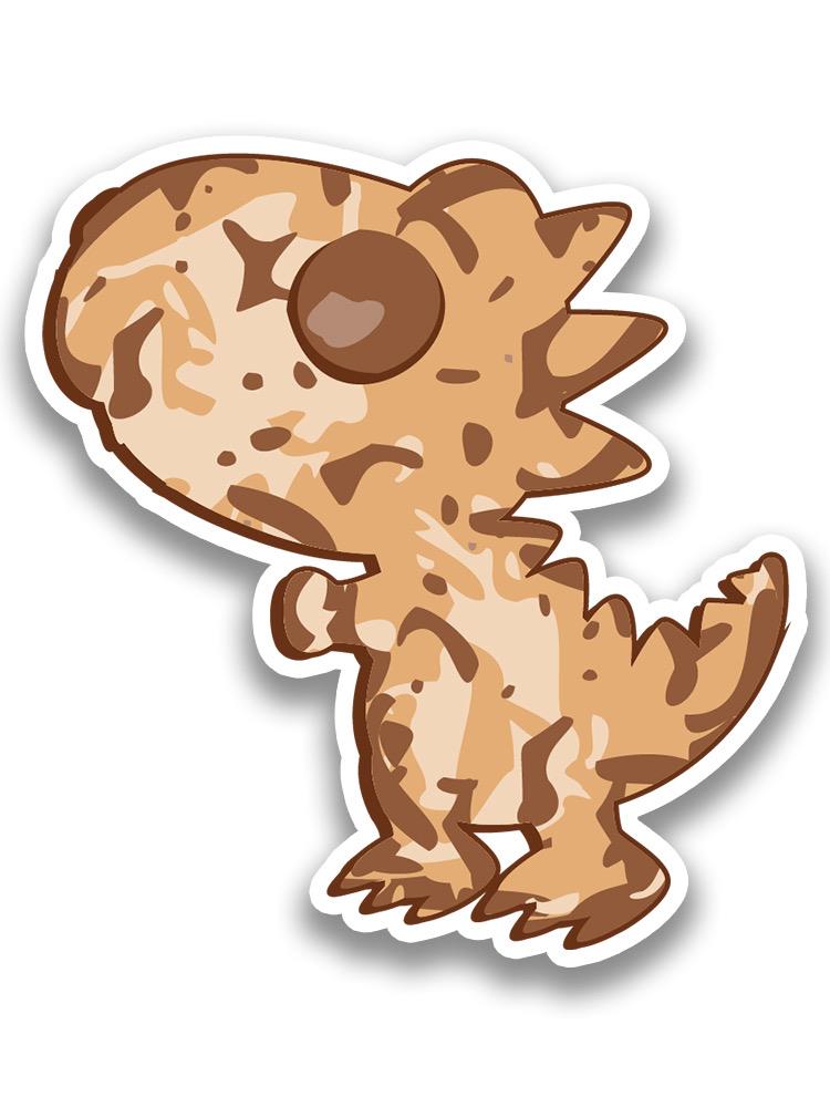 Dinosaur Cookie Sticker -SmartPrintsInk Designs