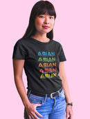 Asian Love Shaped T-shirt -SmartPrintsInk Designs