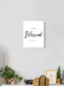 I Am Blessed Wall Art -SmartPrintsInk Designs