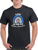 In April We Wear Blue T-shirt -SmartPrintsInk Designs