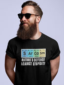 Sarcasm Is Nature's Defense T-shirt -SmartPrintsInk Designs