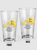 Not Going To Work Tomorrow Pint Glass -SmartPrintsInk Designs
