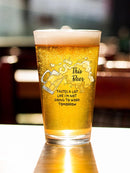 Not Going To Work Tomorrow Pint Glass -SmartPrintsInk Designs