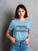Communicate Differently T-shirt -SmartPrintsInk Designs