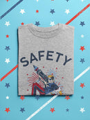 Safety Third T-shirt -SmartPrintsInk Designs