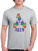 Lgbt Ally T-shirt -SmartPrintsInk Designs