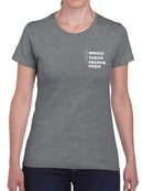 French Fries Status T-shirt -SmartPrintsInk Designs