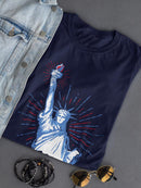 I Woke Up Like This Shaped T-shirt -SmartPrintsInk Designs