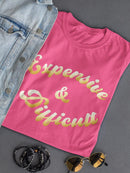 Expensive And Difficult Shaped T-shirt -SmartPrintsInk Designs