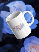 Flowers Art. Mug -SmartPrintsInk Designs