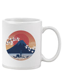 Japan Lake And Mount Mug -SmartPrintsInk Designs