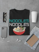 Noodles Noodles Noodles Noodles T-shirt -SmartPrintsInk Designs