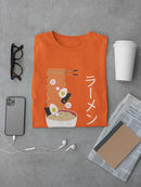 Japanese Noodles T-shirt -SmartPrintsInk Designs