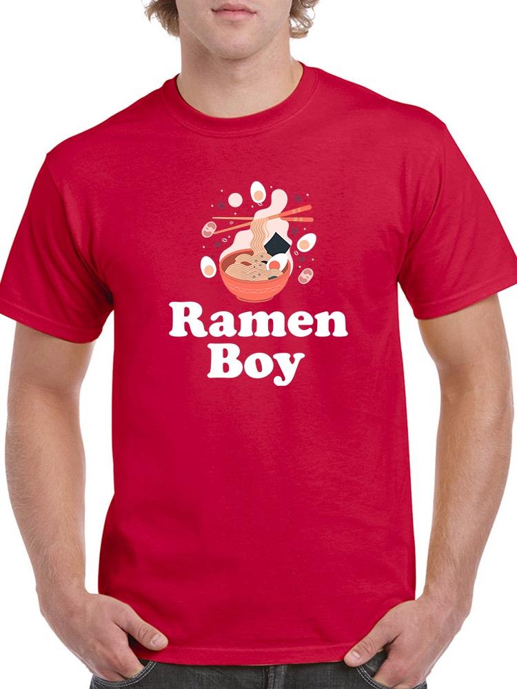 Ramen Boy T-shirt -SmartPrintsInk Designs