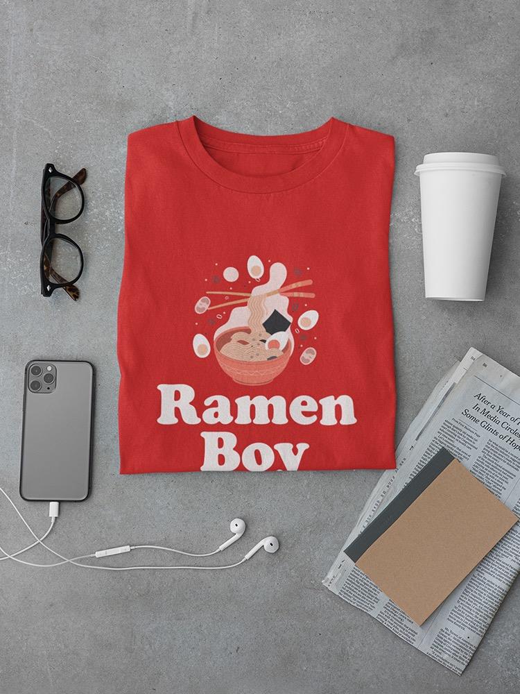Ramen Boy T-shirt -SmartPrintsInk Designs
