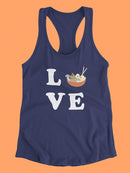 Love Ramen Bowl  T-shirt -SmartPrintsInk Designs