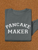 Pancake Maker. Sweatshirt -SmartPrintsInk Designs