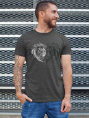 Staring Lions T-shirt -SmartPrintsInk Designs