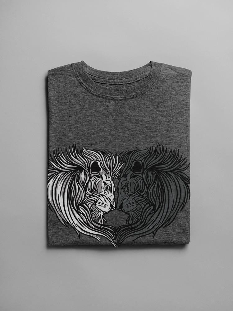 Staring Lions T-shirt -SmartPrintsInk Designs