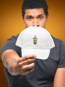 Happy Bubble Tea Hat -SmartPrintsInk Designs