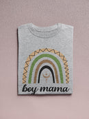 Boy Mama Art T-shirt -SmartPrintsInk Designs