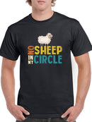 No Sheep In My Circle T-shirt -SmartPrintsInk Designs