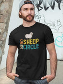 No Sheep In My Circle T-shirt -SmartPrintsInk Designs