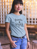 Frenchie Mama T-shirt -SmartPrintsInk Designs