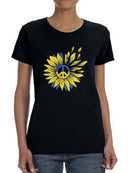 Ukraine Peace Sunflower T-shirt -SmartPrintsInk Designs