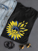 Ukraine Peace Sunflower T-shirt -SmartPrintsInk Designs