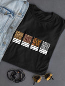Animal Prints T-shirt -SmartPrintsInk Designs