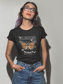 Blessed Butterfly T-shirt -SmartPrintsInk Designs
