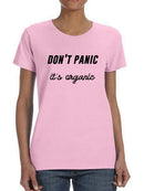 Don't Panic It's Organic T-shirt -SmartPrintsInk Designs